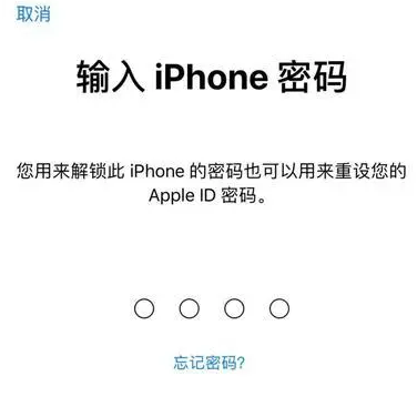 金东苹果15维修网点分享iPhone 15六位密码怎么改四位 