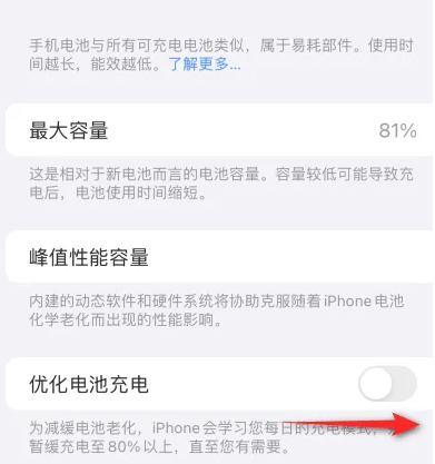 金东苹果15维修分享iPhone15充电到80%就充不进电了怎么办 