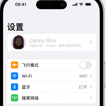 金东appleID维修服务iPhone设置中Apple ID显示为灰色无法使用 