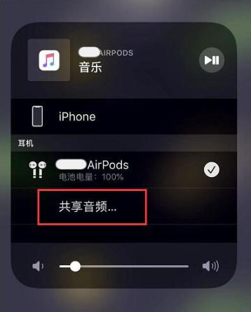 金东苹果14音频维修点分享iPhone14音频共享设置方法 